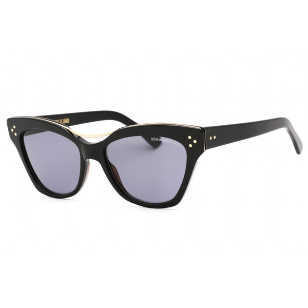 Cutler and Gross CG1283S Sunglasses GOLD/BLACK/TORTOISESHELL / Blue Grey-AmbrogioShoes