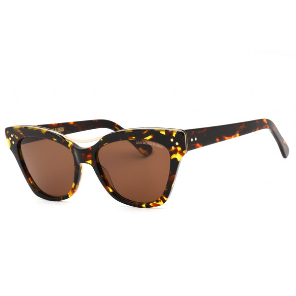 Cutler and Gross CG1283S Sunglasses Gold/Tortoiseshell / Brown-AmbrogioShoes
