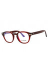 007 - BORDEAUX RED/Clear demo lens