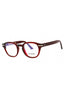 007 - BORDEAUX RED/Clear demo lens