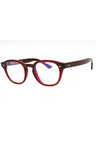 004 - BURGUNDY / clear demo lens