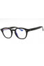 001 - BLACK / clear demo lens