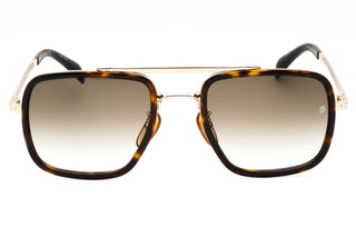 David Beckham DB 7002/S Metal Rectangular Men's Sunglasses-AmbrogioShoes