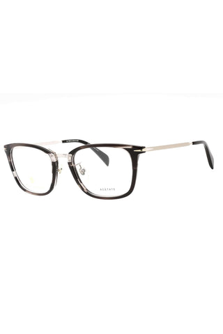 David Beckham DB 7060/F Eyeglasses GREY HORN/Clear demo lens-AmbrogioShoes