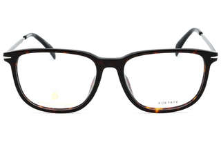 David Beckham DB 7074/F plastic Rectangular Men's Eyeglasses-AmbrogioShoes