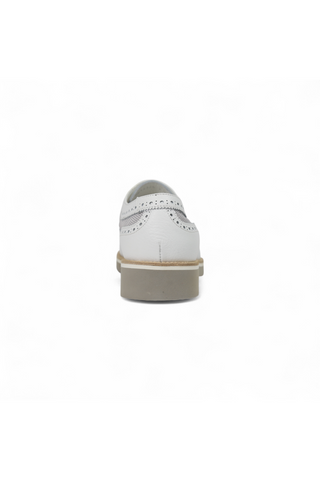Dino Bigioni Alce Dollaro Bianco White Oxfords (DB1004)-AmbrogioShoes