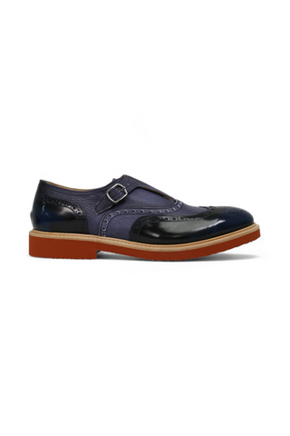 Dino Bigioni Shade Fume Indigo Loafers (DB1007)-AmbrogioShoes