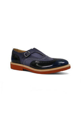 Dino Bigioni Shade Fume Indigo Loafers (DB1007)-AmbrogioShoes