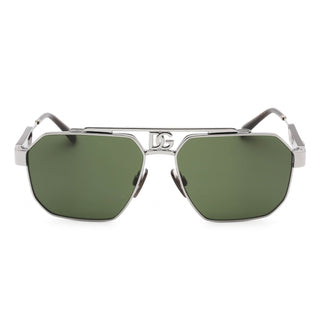 Dolce & Gabbana 0DG2294 Sunglasses Gunmetal / Dark Green-AmbrogioShoes