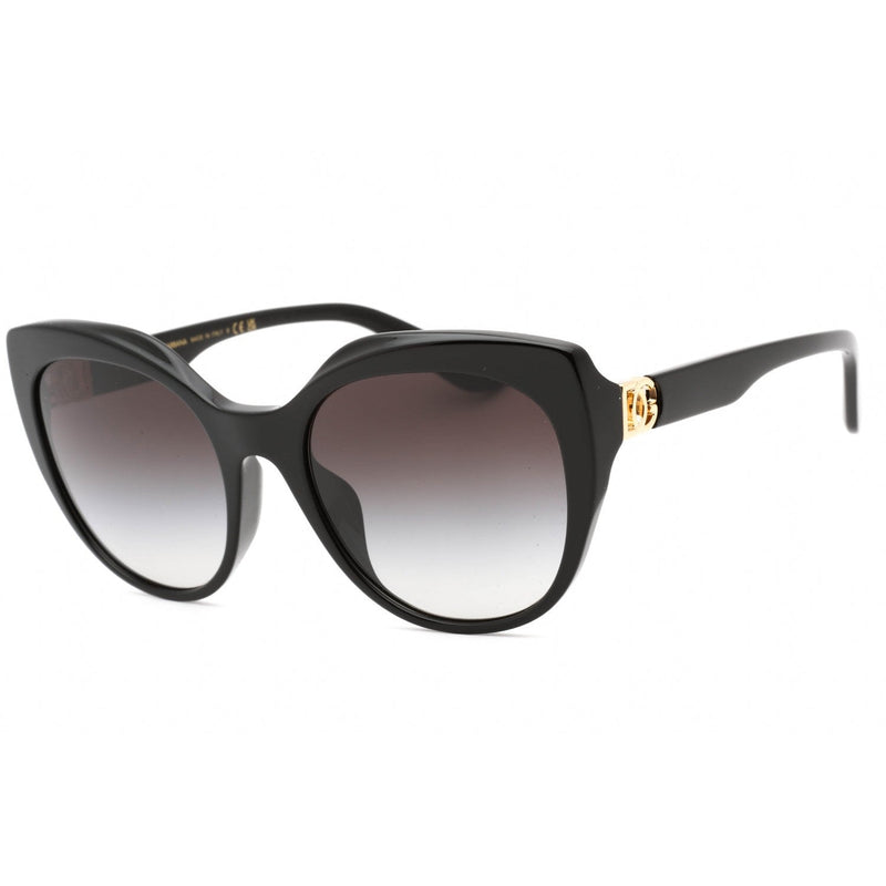 Dolce & Gabbana 0DG4392F Sunglasses Black / Grey Gradient Women's-AmbrogioShoes