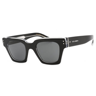 Dolce & Gabbana 0DG4413 Sunglasses Black Crystal / Grey-AmbrogioShoes