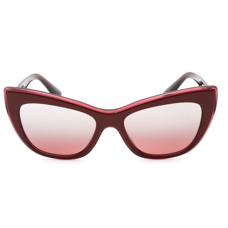 Dolce & Gabbana 0DG4417 Sunglasses Burgundy / Red Mirror Women's-AmbrogioShoes