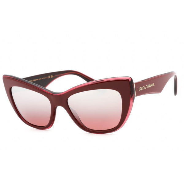 Dolce & Gabbana 0DG4417 Sunglasses Burgundy / Red Mirror-AmbrogioShoes