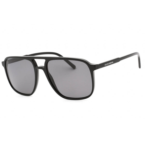 Dolce & Gabbana 0DG4423 Sunglasses Black/Dark Grey Polarized-AmbrogioShoes