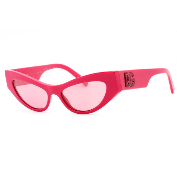 Dolce & Gabbana 0DG4450 Sunglasses Fuchsia / Pink with Light Silver Internal Mirror-AmbrogioShoes