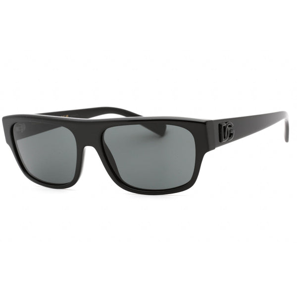 Dolce & Gabbana 0DG4455 Sunglasses Black / Dark Grey-AmbrogioShoes