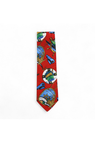 Dolce & Gabbana D&G Necktie Men's Tie Elegant Design (DGT876)-AmbrogioShoes