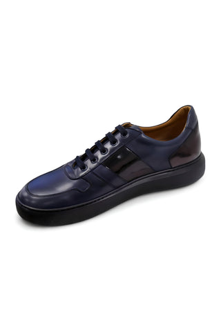 Donatello Duke Leather Sneaker-AmbrogioShoes