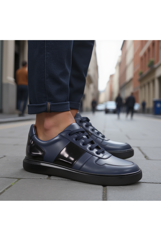 Donatello Duke Leather Sneaker-AmbrogioShoes