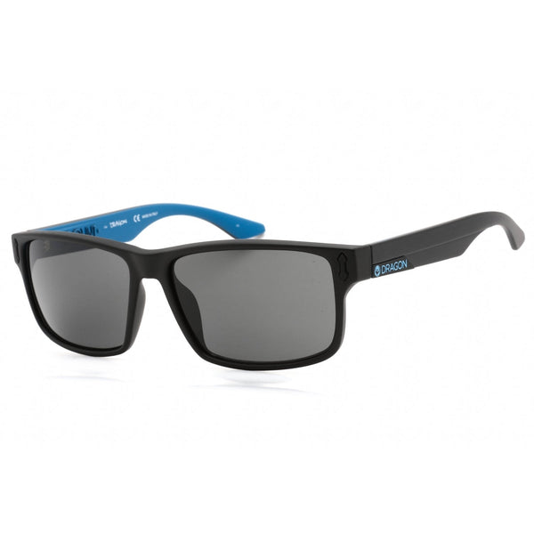 Dragon DR512S LL MI COUNT Sunglasses MATTE BLACK BLUE/LL SMOKE-AmbrogioShoes