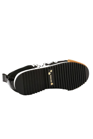 Dsquared2 Black Multi-Material Lace Up Sneakers (DSM06)-AmbrogioShoes