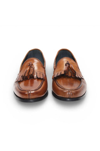 Duca Adam Leather Kiltie Tassel Loafer-AmbrogioShoes