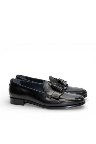 Duca Adam Leather Kiltie Tassel Loafer-AmbrogioShoes