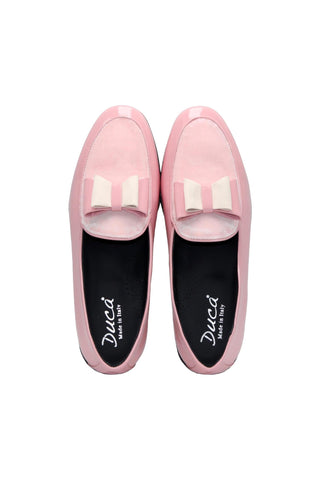 Duca Amalfi Velvet / Leather Loafers-AmbrogioShoes