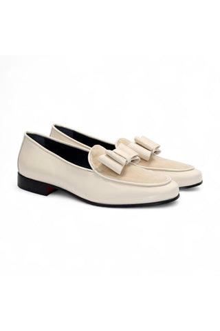 Duca Amalfi Velvet / Leather Loafers-AmbrogioShoes
