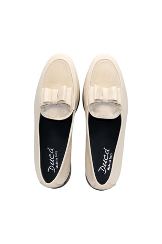 Duca Amalfi Velvet / Leather Loafers-AmbrogioShoes
