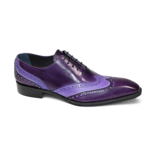 Duca Andora Purple/Lavender Calf-Skin Leather Oxfords (D1143)