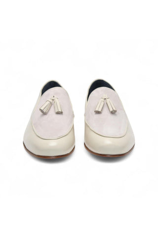 Duca Anzio Suede Tassel Loafer (D1179)-AmbrogioShoes