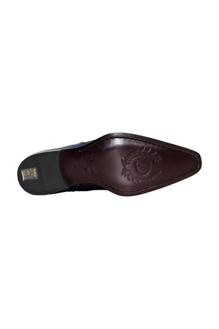 Duca Aprilia Men’s Shoes Alligator Embossed Calf-Skin Leather Boot (D1144)-AmbrogioShoes