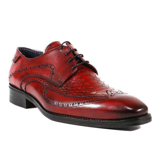 Duca Cocco Men's Designer Shoes Calf-Skin Leather Derby (DS3009)-AmbrogioShoes