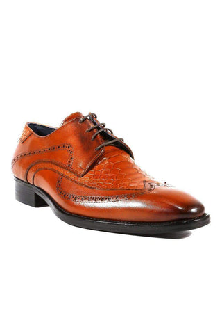 Duca Cocco Men's Designer Shoes Calf-Skin Leather Derby (DS3009)-AmbrogioShoes