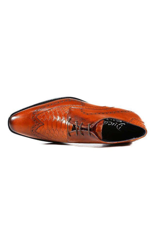 Duca Cocco Men's Designer Shoes Calf-Skin Leather Derby (DS3009)-AmbrogioShoes
