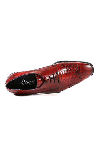 Duca Cocco Men's Designer Shoes Leather Derby (DS3009)