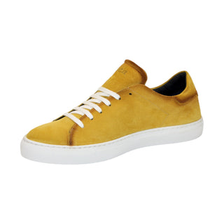 Duca Cremona Yellow Suede Sneakers (D1150)
