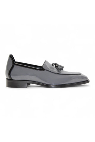 Duca Fano Men’s Shoes Patent Tassel Loafer (D1138)-AmbrogioShoes
