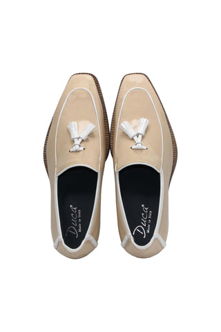 Duca Fano Men’s Shoes Patent Tassel Loafer (D1138)-AmbrogioShoes