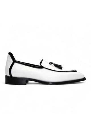 Duca Fano Men’s Shoes Patent Tassel Loafer (D1138)-AmbrogioShoes