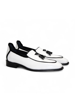 Duca Fano Men’s Shoes Patent Tassel Loafer (D1138)-AmbrogioShoes