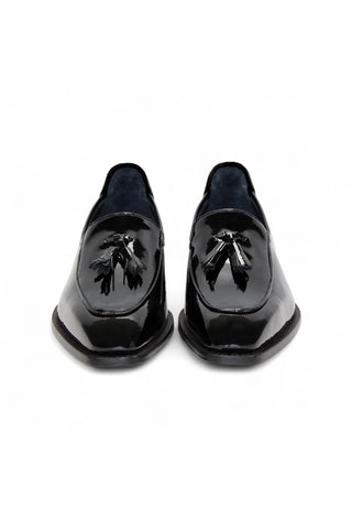 Duca Fano Men’s Shoes Patent Tassel Loafer (D1138)-AmbrogioShoes