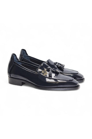Duca Fano Men’s Shoes Patent Tassel Loafer (D1138)-AmbrogioShoes