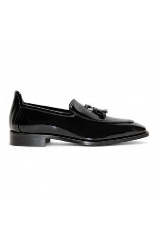 Duca Fano Men’s Shoes Patent Tassel Loafer (D1138)-AmbrogioShoes