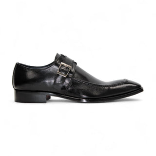 Duca Garda Men’s Shoes Calf-Skin Leather Monk-Straps (D1027)-AmbrogioShoes
