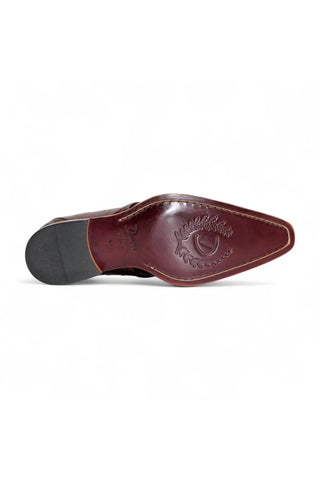 Duca Imperio Men’s Shoes Multi Embossed Leather Cap-Toe Derby (D1156)