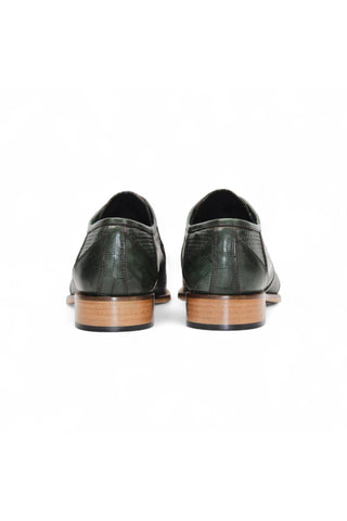 Duca Imperio Men’s Shoes Multi Embossed Leather Cap-Toe Derby (D1156)