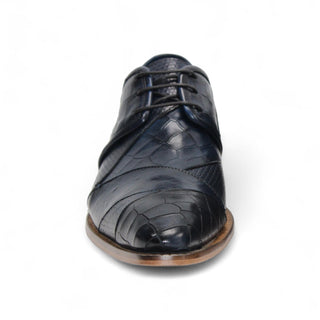 Duca Imperio Men’s Shoes Multi Print Calf-Skin Leather Cap-Toe Derby (D1156)-AmbrogioShoes