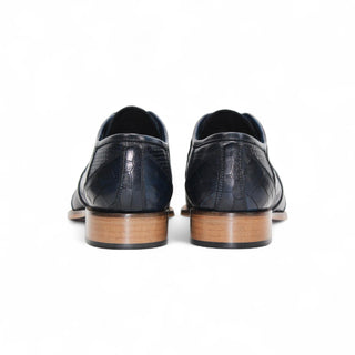 Duca Imperio Men’s Shoes Multi Print Calf-Skin Leather Cap-Toe Derby (D1156)-AmbrogioShoes